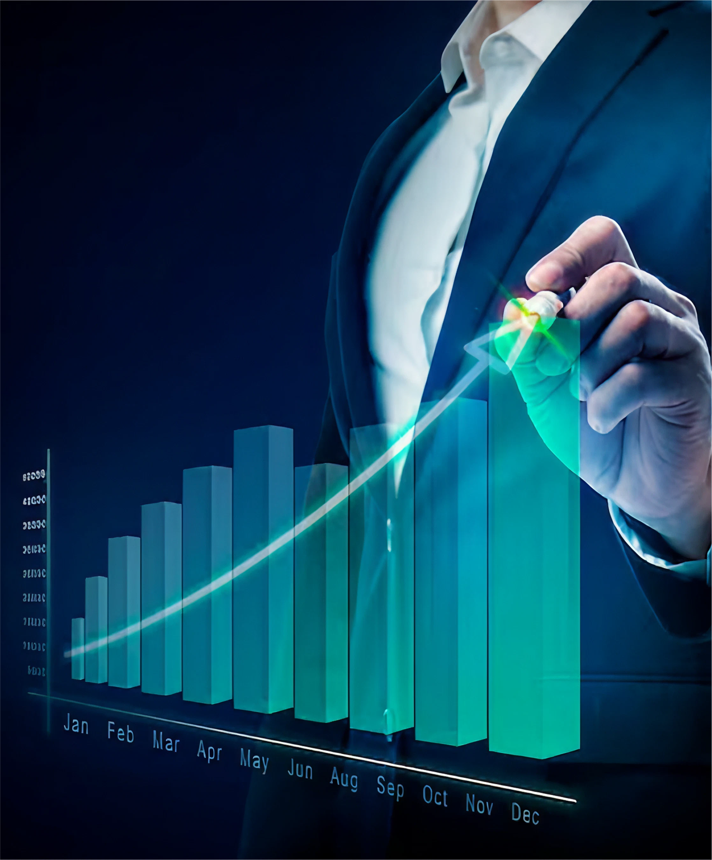 Business growth chart